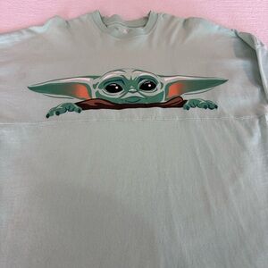 Disney Mint Green Baby Yoda Spirit Jersey